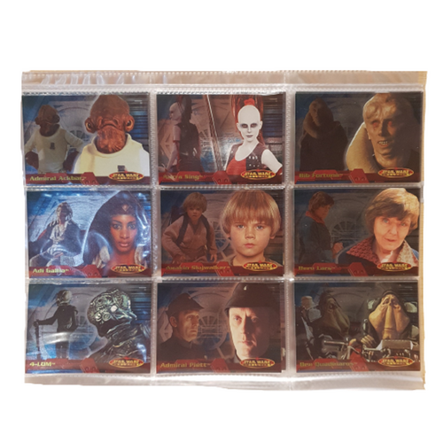2001 Star Wars Evolution 90 Card Trading Set By Topps