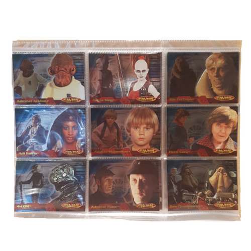 2001 Star Wars Evolution 90 Card Trading Set By Topps (Preowned)