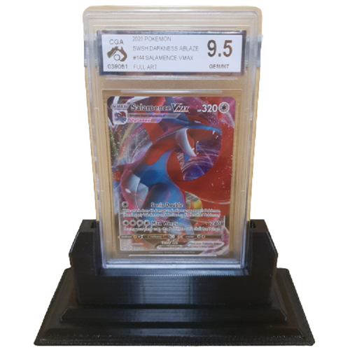 Pokemon 2020 Swish Darkness #144 Salamence VMAX Graded: 9.5 CGA (Pre-Owned)