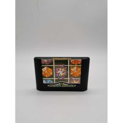 Sega Mega Drive Columns 16-Bit Video Game Cartridge with Case