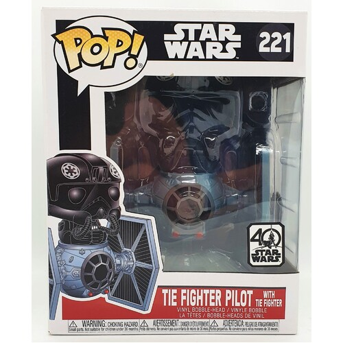 Funko Pop: Tie Fighter with Tie Pilot Collectible Figure 221