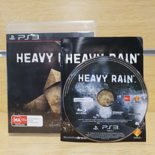 Sony PlayStation 3 Heavy Rain Video Game Disc