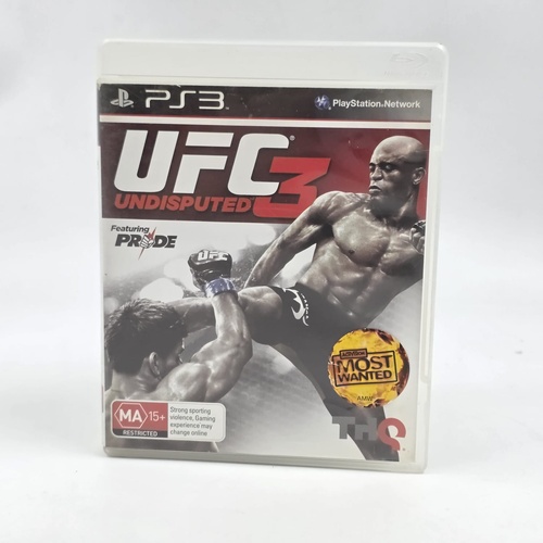 UFC Undisputed 3 PS3 Game Featuring PRIDE