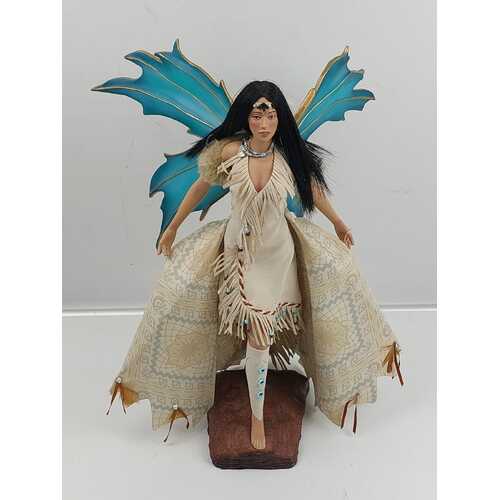 Bradford Exchange Sedona Sky Mystical Maiden Statue with Certificate
