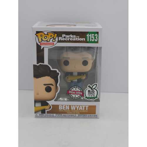 Funko Pop! Television Parks and Recreation Ben Wyatt Collectible Figure #1153