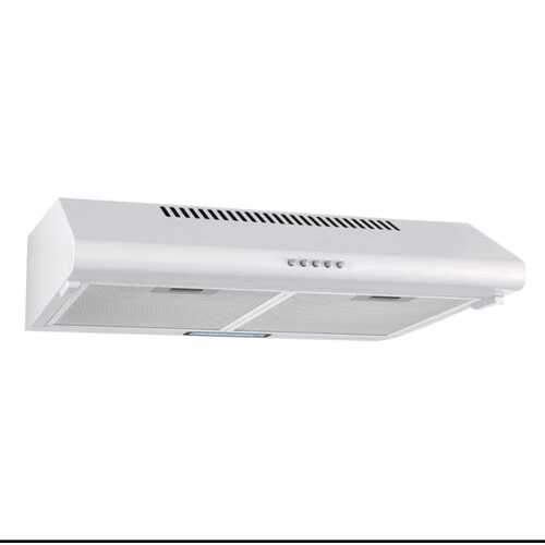 Bellini BRA603SW-F 60cm Slimline Rangehood White