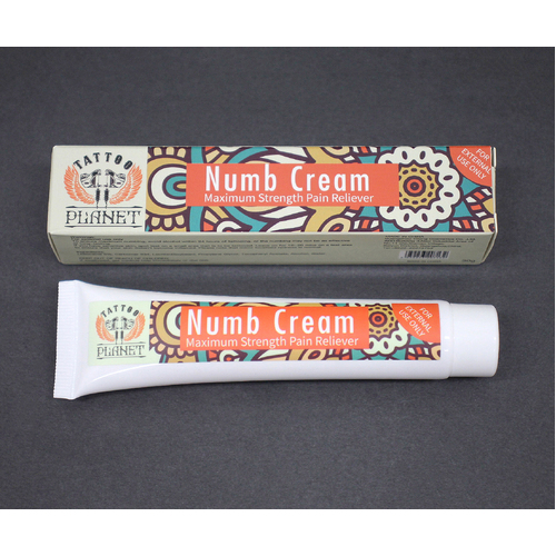 Tattoo Planet Natural Pain relief Tattoo cream high Strength 30g Extra Large Tube