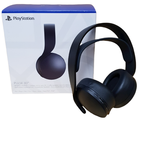 Sony PS5 PlayStation 5 PULSE 3D Wireless Headset Midnight Black (Pre-Owned)