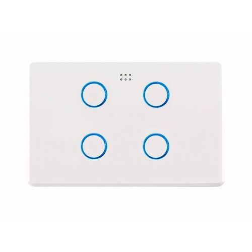 NEW DETA Grid Connect Smart Quad Gang Touch Light Switch 6904HA