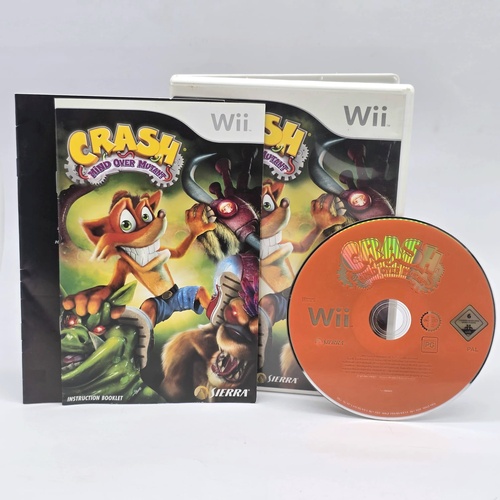 Crash Mind Over Mutant Nintendo Wii Game