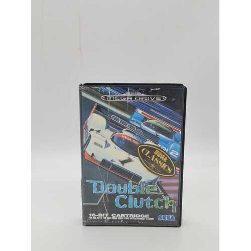 Sega Double Clutch Mega Drive 1 or 2 Players Game 16-Bit Cartridge (Pre-owned)