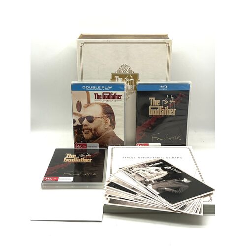 The Godfather Blu-Ray Set with Script and Postcards Special Limited Edition