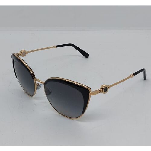 BVLGARI BV6133 2014T3 Pink Gold/Black Polarized Sunglasses (Pre-Owned)