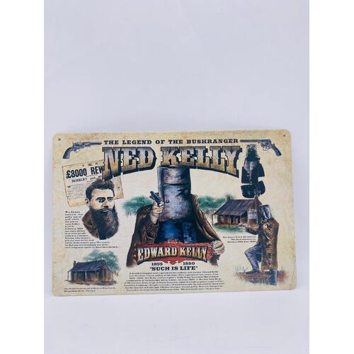 Ned Kelly The Legend of the Bushranger Plate Collectables (Pre-owned)