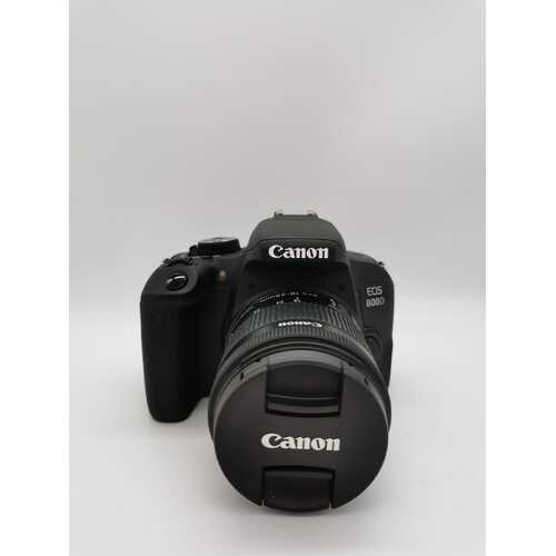 Canon EOS 800D Digital Camera with EF-S 18-55 IS STM Lens Kit Black