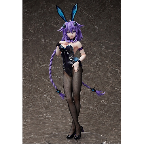 B Style Purple Heart Bunny Ver 1/4 Scale Painted Figure Anime Collectible Statue