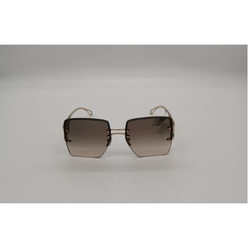 Bvlgari BV6178 57 Pink Gradient Grey and Pink Gold Sunglasses