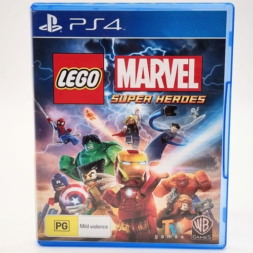 LEGO Marvel Super Heroes PS4 Game PlayStation 4 Action Adventure