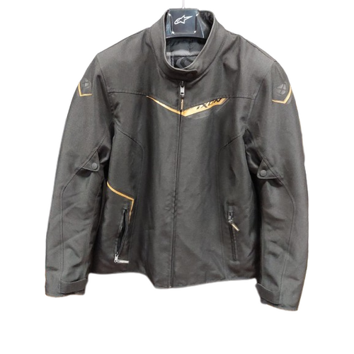 Ixon Slash Ladies Motorcycle Textile Jacket Size C-3XL Black Gold Riding Gear