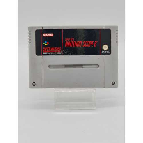Super NES Nintendo Scope 6 Video Game Cartridge Only SNSP-006