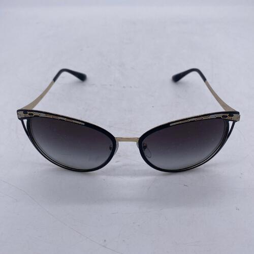 Bvlgari BV6083 2018/8G Black/Pale Gold Ladies Sunglasses (Pre-owned)