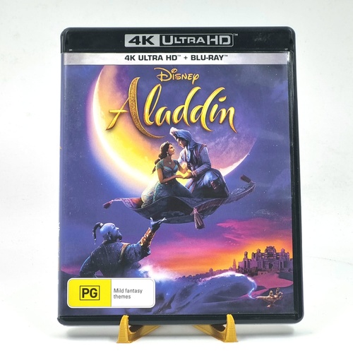 Aladdin 2019 Live Action 4K Ultra HD + Blu-ray 2 Disc Set