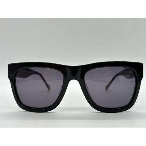 LE Specs Wrecking Ball 1926363 Unisex Square Sunglasses in Black 56 20 145