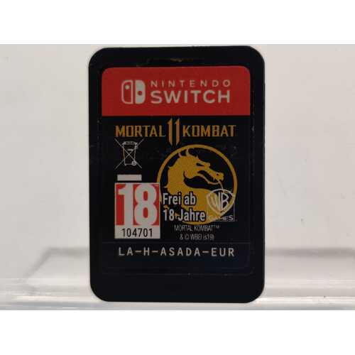 Nintendo Switch Game Mortal Kombat 11 Cartridge Only (Pre-owned)