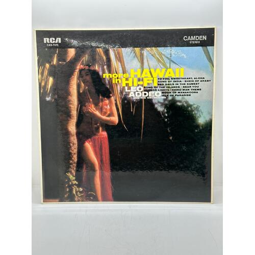 RCA More Hawaii In Hi-Fi Leo Addeo And His Orchestra 10 Tracks