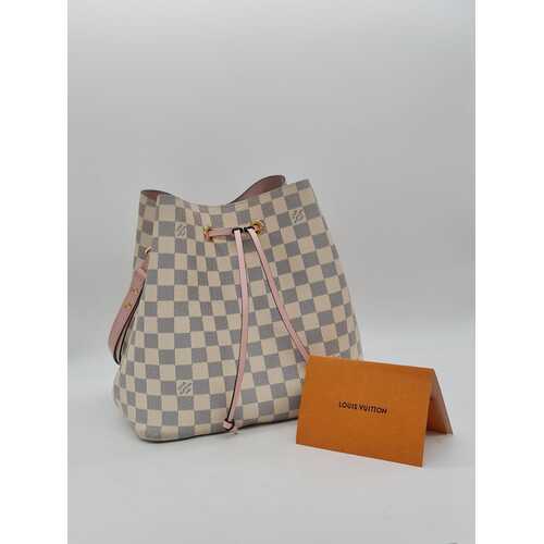 Louis Vuitton Bag Neonoe BB Damier Azur Canvas (Pre-owned)