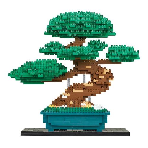 Nanoblock Bonsai Pine Deluxe Edition NB-039 (New Never Used)