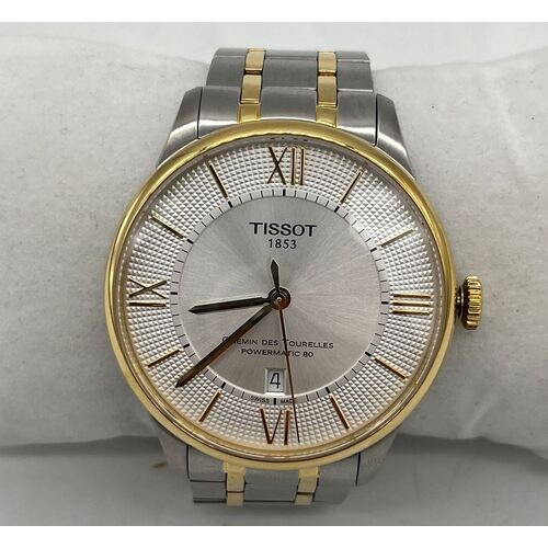 Tissot Chemin Des Tourelles Powermatic 80 Mens 39mm Bracelet Watch