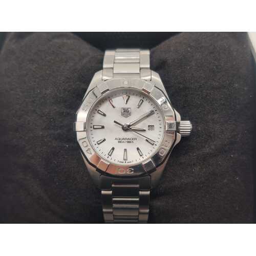 TAG Heuer Aquaracer 27mm 300m WR Quartz Ladies Stainless Steel Watch WAY1412
