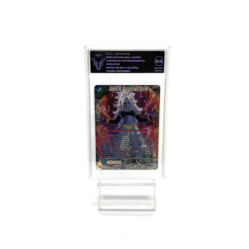 Dragon Ball Super Collectable Card Android 21 Mint 9.5 Transcendental Predator