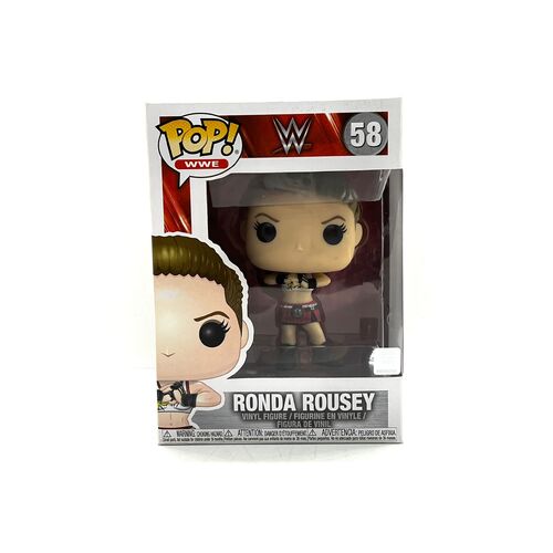 Funko Pop WWE Ronda Rousey 58 Vinyl Figure Pre owned