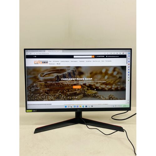 LG 27GN600-B 27 Inch Full HD Gaming Monitor with Cable and Leads (Pre-owned)