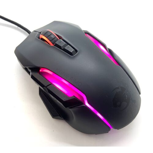 Roccat Kone Aimo Gaming Wired Mouse LED Display ROC-11-820-BK