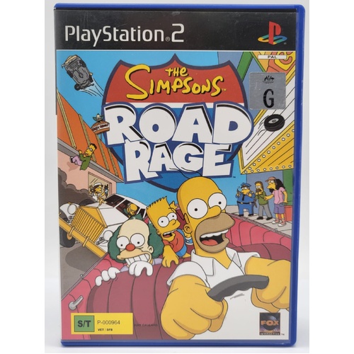 The Simpsons Road Rage Game for PlayStation 2