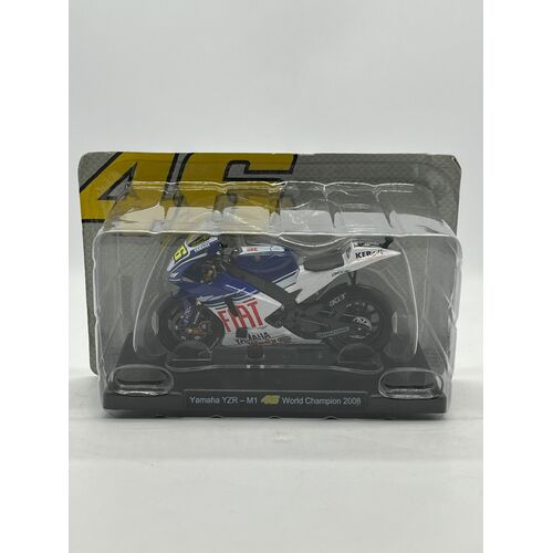 Panini Yamaha YZR-M1 46 Rossi World Champion 2008 Miniature Model