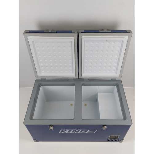Adventure Kings SCD-90 AC/DC Portable Dual Lids Freezer