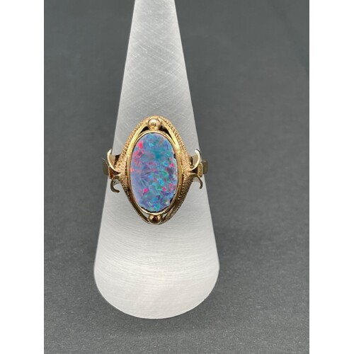 Pre owned opal rings sale