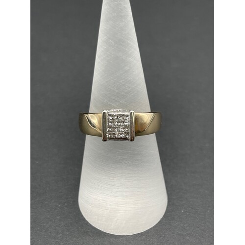 Ladies 9ct Yellow Gold Ring (Pre-Owned)