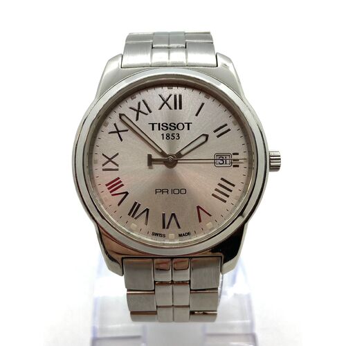 Tissot PR 100 Sapphire Crystal Silver Tone Stainless Steel Men’s Watch
