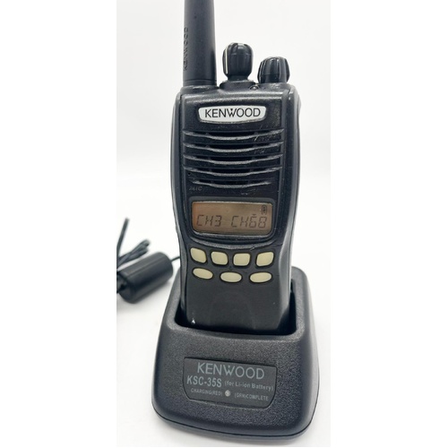 Kenwood FreeTalk TK-3310 UHF CB Two Way Handheld Radio