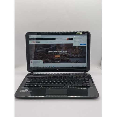 HP Sleekbook AMD E1-1200 8GB RAM 300GB SSD Storage Windows 10 (Pre-owned)
