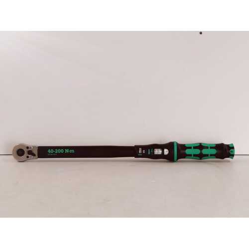 Wera Click-Torque C3 Torque Wrench Drive 40-200 Nm
