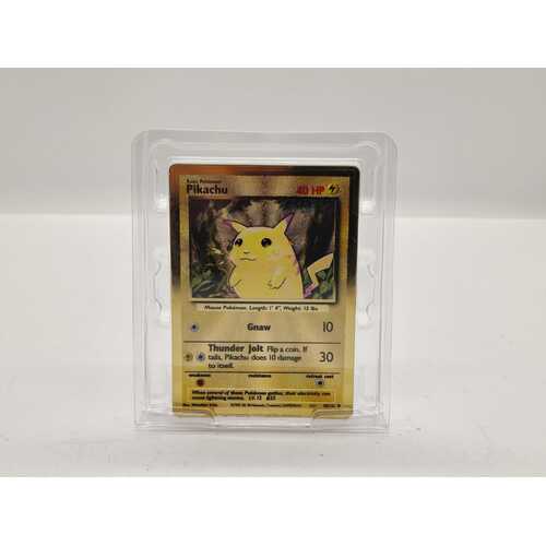 Pokémon Collectors Card Pikachu Commemorative Metal Card (Pre-owned)