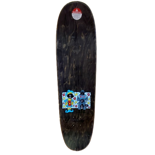 Frankie Hill Jester Style Decal Skateboard Deck Autographed 1/3 2019