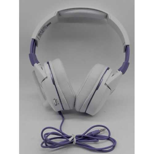 Turtle Beach Recon Spark White Purple Wired Gaming Headset