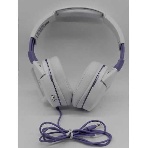 Turtle Beach Recon Spark White Purple Wired Headphones (Pre-owned)